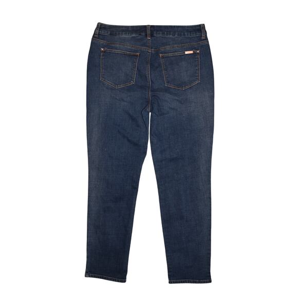 CHICO'S $99 So Slimming‎ Girlfriend Ankle Stretch Denim Jean Chico's 0.5 / US 6 - Picture 2 of 4